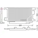 DENSO DCN17023 Kondensator A/C