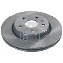 FEBI BILSTEIN 106349 Bremsscheiben 2 Stück hinten für OPEL