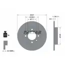 TEXTAR 92111703 Bremsscheiben 2 Stück PEUGEOT