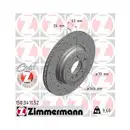 ZIMMERMANN 150.3411.52 Bremsscheiben 2 Stück für BMW
