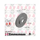 Original ZIMMERMANN 370.3069.52 Bremsscheiben 2 Stück für MAZDA
