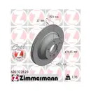 Zimmermann 600.3228.20 Bremsscheiben 2 Stück VW
