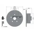 TEXTAR 92154303 Bremsscheiben 2 Stück AUDI