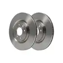 ATE 24.0121-0103.1 Bremsscheiben 2 Stück für RENAULT