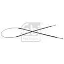 FEBI BILSTEIN 12382 Handbremsseil für PEUGEOT, FIAT, CITROËN