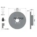 TEXTAR 92265625 Bremsscheiben 2 Stück BMW