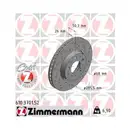 ZIMMERMANN 610.3701.52 Bremsscheiben 2 Stück für VOLVO