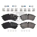 FEBI BILSTEIN 116246 Bremsbelagsatz für VW, MAN