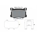 Bremsbelagsatz Scheibenbremse Textar 2217601 Q+ für Hyundai für Kia für Genesis
