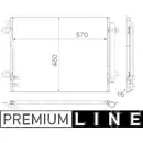 Kondensator Klimaanlage Mahle AC 734 000P Behr *** Premium Line *** für Audi