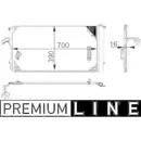 Kondensator Klimaanlage Mahle AC 659 000P Behr *** Premium Line *** für Audi