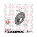 Original ZIMMERMANN 100.1232.52 Bremsscheiben 2 Stück für AUDI