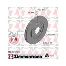 ZIMMERMANN 180.3012.20 Bremsscheiben 2 Stück PEUGEOT
