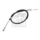 FEBI BILSTEIN 109097 Handbremsseil für PEUGEOT, FIAT, CITROËN