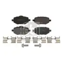 Febi Bremsscheiben Bremsbeläge Hinten für Citron C4 3 DS DS 3 / DS