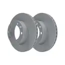 ATE 24.0121-0112.1 Bremsscheiben 2 Stück PORSCHE