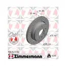 Original ZIMMERMANN 150.3437.52 Bremsscheiben 2 Stück für BMW