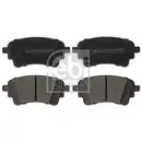 Febi Bremsscheiben Bremsbeläge Hinten für Audi A6 C8 4A2 Q5