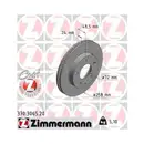 ZIMMERMANN 370.3065.20 Bremsscheiben 2 Stück MAZDA