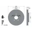 TEXTAR 92280103 Bremsscheiben 2 Stück vorne für NISSAN