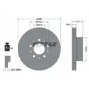 TEXTAR 92286103 Bremsscheiben 2 Stück vorne für FIAT