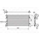 VALEO 701522 Motorkuhler VOLKSWAGEN POLO IX 1.2 TSI