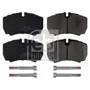 FEBI BILSTEIN 116075 Bremsbelagsatz für IVECO, FORD