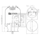 FEBI BILSTEIN 37929 Luftfederbalg