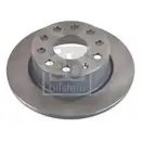 FEBI BILSTEIN 107516 Bremsscheiben 2 Stück hinten für SKODA