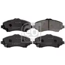 FEBI BILSTEIN 116063 Bremsbelagsatz für JEEP, DODGE, CHRYSLER