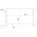 Kondensator Klimaanlage Mahle AC 566 000S Behr für Audi für Seat für Skoda