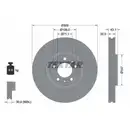 TEXTAR 92111900 Bremsscheiben 2 Stück vorne PEUGEOT