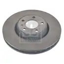 FEBI BILSTEIN 107505 Bremsscheiben 2 Stück vorn für AUDI