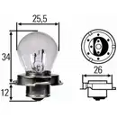 HELLA 8GA 008 899-061 Gluehl 6V S3 P26s