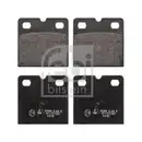 FEBI BILSTEIN 116087 Bremsbelagsatz für JAGUAR, AUDI