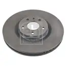 FEBI BILSTEIN 107728 Bremsscheiben 2 Stück vorn für FORD
