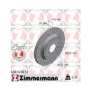 Original ZIMMERMANN 430.1496.52 Bremsscheiben 2 Stück für SAAB