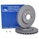 ATE 24.0125-0167.1 Bremsscheiben 2 Stück MERCEDES-BENZ