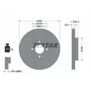 TEXTAR 92288303 Bremsscheiben 2 Stück vorne für HYUNDAI