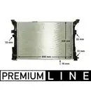 Kühler Motorkühlung Mahle CR 2169 000P Behr *** Premium Line *** für Infiniti