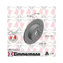 ZIMMERMANN 480.1546.52 Bremsscheiben 2 Stück für SAAB