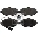 FEBI BILSTEIN 116097 Bremsbelagsatz für LANCIA