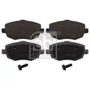 FEBI BILSTEIN 116098 Bremsbelagsatz für LANCIA