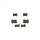 BOSCH 0 986 424 411 Bremsbelagsatz, Scheibenbremse