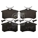 FEBI BILSTEIN 116099 Bremsbelagsatz für LANCIA