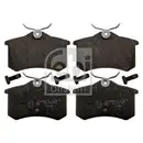 FEBI BILSTEIN 116099 Bremsbelagsatz für LANCIA