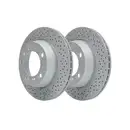 ATE 24.0120-0212.1 Bremsscheiben 2 Stück PORSCHE