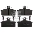 FEBI BILSTEIN 116100 Bremsbelagsatz für LANCIA