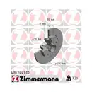 Zimmermann 470.2447.00 Bremsscheiben 2 Stück RENAULT