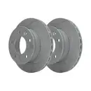 ATE 24.0322-0161.1 Power Disc Bremsscheiben 2 Stück für MERCEDES-BENZ